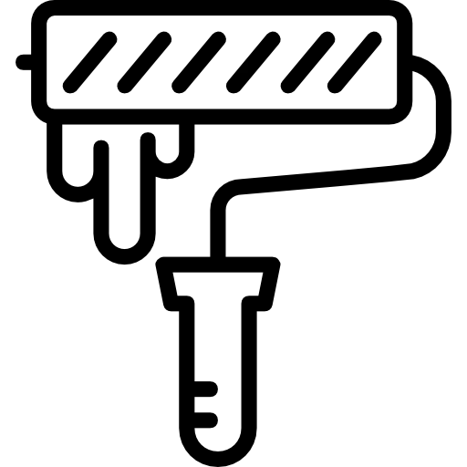 Paint roller icon