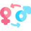 Sex reassignment icône 64x64