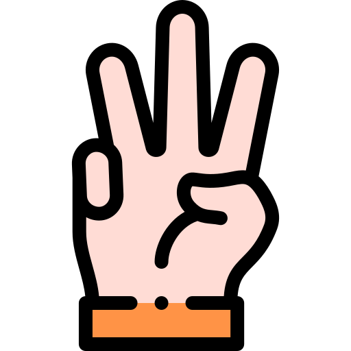 Three icon
