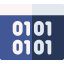 Binary code icon 64x64
