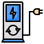 Electric station icon 64x64