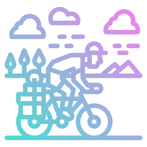 Cyclist icon