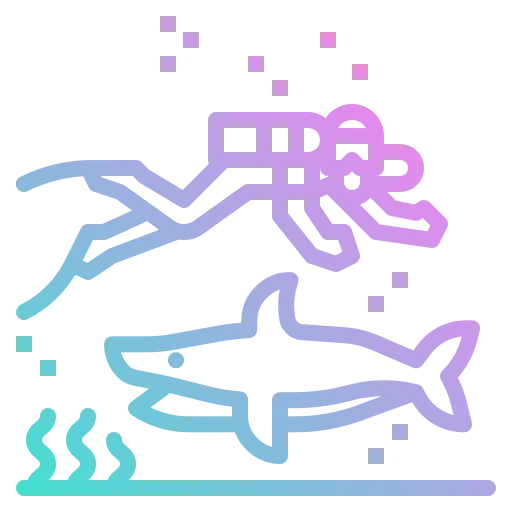 Scuba diving icon