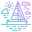 Sailing boat icon 64x64