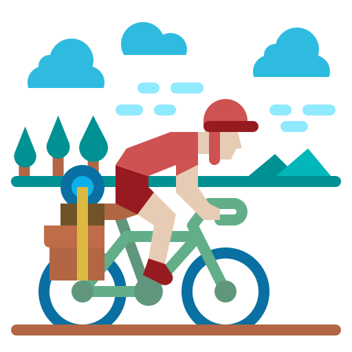 Cyclist icon