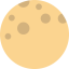 Full moon icon 64x64