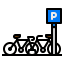 Bike parking icon 64x64