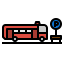 Bus stop icon 64x64