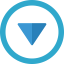Down arrow icon 64x64