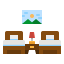 Twin beds icon 64x64