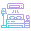 Single bed icon 64x64
