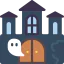 Haunted house icon 64x64