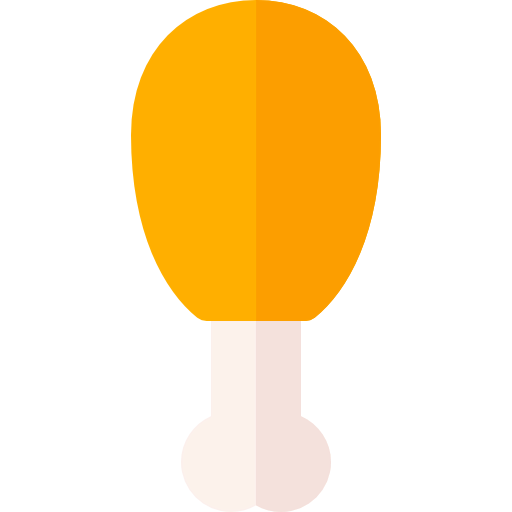 Fried chicken icon