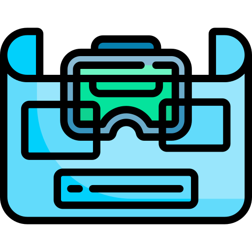 Virtual reality icon