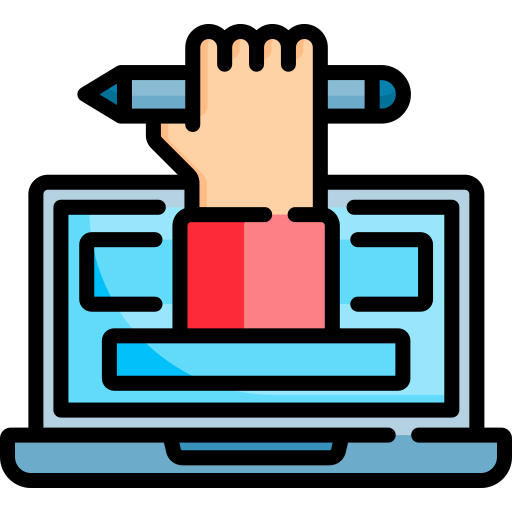 Online learning icon