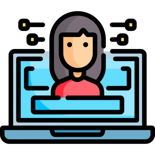 Online learning icon
