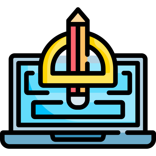 Online learning icon