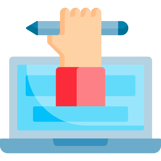 Online learning icon
