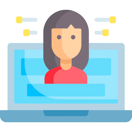 Online learning icon