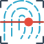 Fingerprint scan icon 64x64