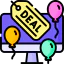 Online discount icon 64x64