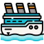 Cargo boat Symbol 64x64