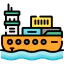 Cargo boat Symbol 64x64