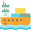 Cargo boat Symbol 64x64