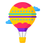 Hot air balloon icon 64x64