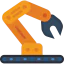 Robot arm icon 64x64