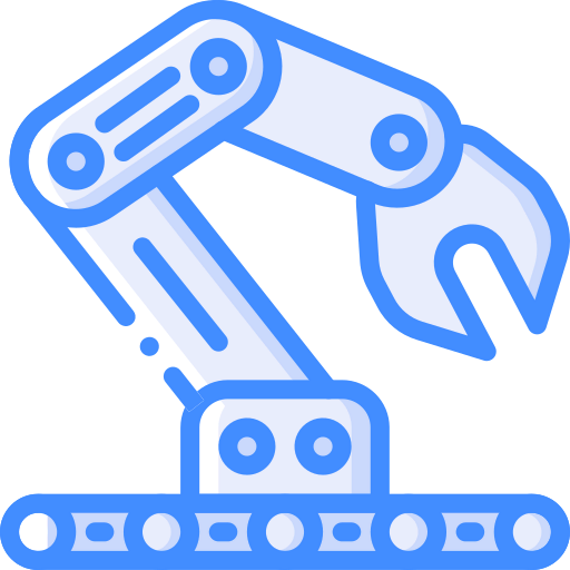 Robot arm icon