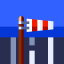 Wind flag icon 64x64