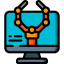 Robot arm icon 64x64