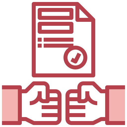 Contract icon