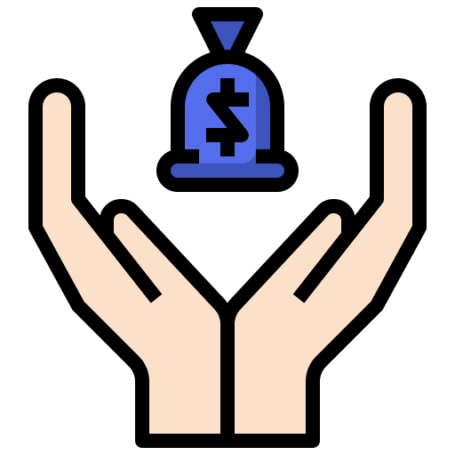 Saving icon