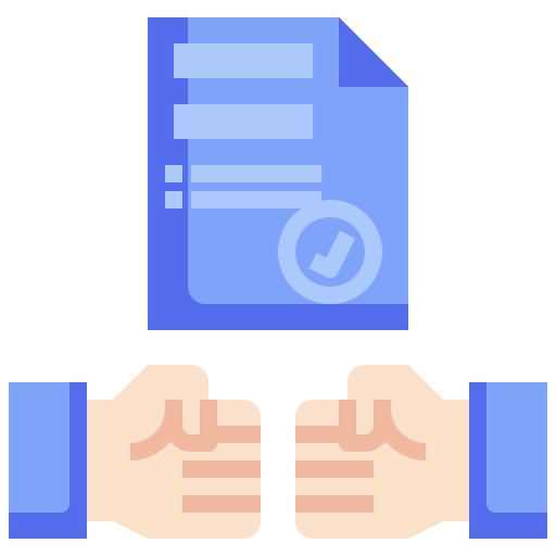Contract icon