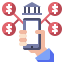 Mobile banking icon 64x64