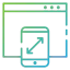 Responsive design icon 64x64