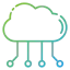 Cloud computing icon 64x64
