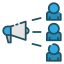 Viral marketing icon 64x64