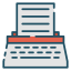 Typewriter icon 64x64