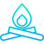 Campfire icon 64x64