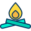 Campfire icon 64x64