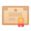 Graduation diploma icon 64x64