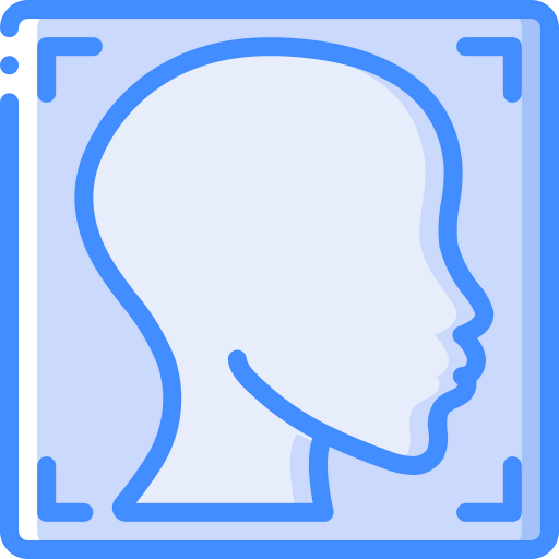 Face recognition icon