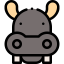 Hippopotamus icon 64x64