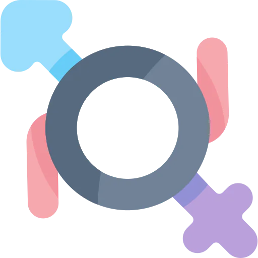 Genderfluid icon