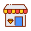 Jewelery stand icon 64x64