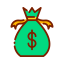 Money bag icon 64x64
