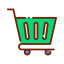 Shopping cart icon 64x64